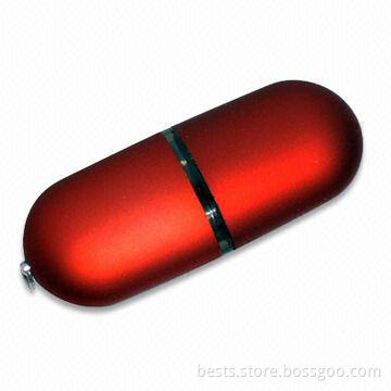 Lipstick-shaped Promotional USB Flash Drive with 512MB to 32GB Capacity, Available in Various Colors